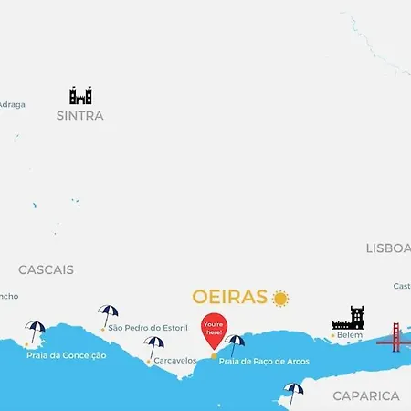 Διαμέρισμα Oeiras Modern And Spacious Flat